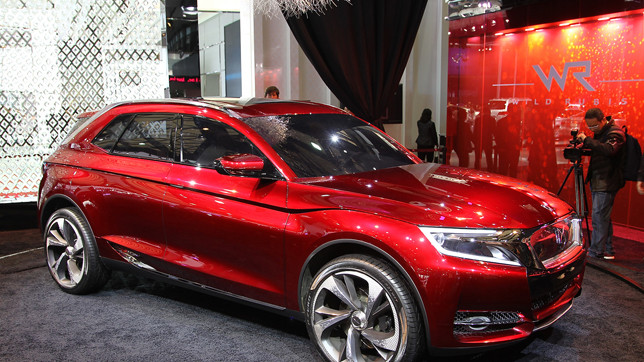 Новый кроссовер Citroen DS Wild Rubis, который является первым представителем SUV в люксовом семействе бренда