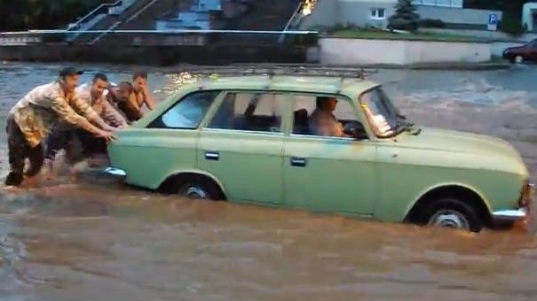 Злива затопила вулиці Вінниці