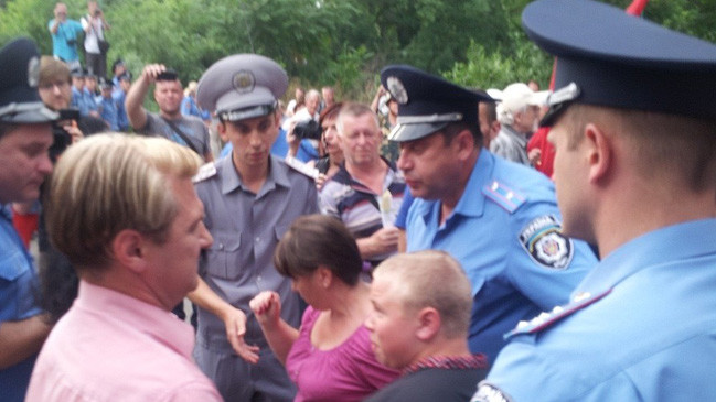 Міліція розбороняла забіяк