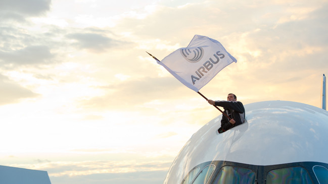 Новий Airbus здійснив перший політ