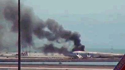 В аэропорту Сан-Франциско разбился Boeing 777 Asiana Airlines
