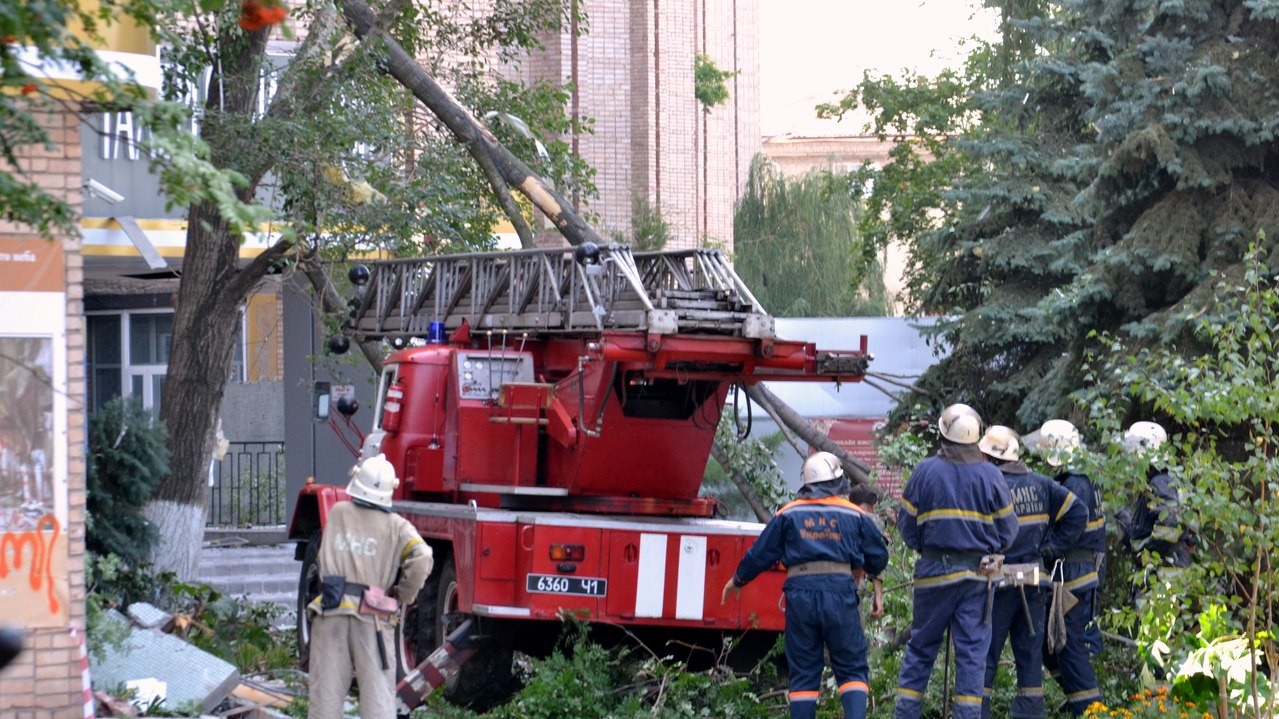 Взрыв газа в Луганске