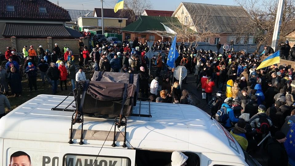 В Межигорье пришел Майдан