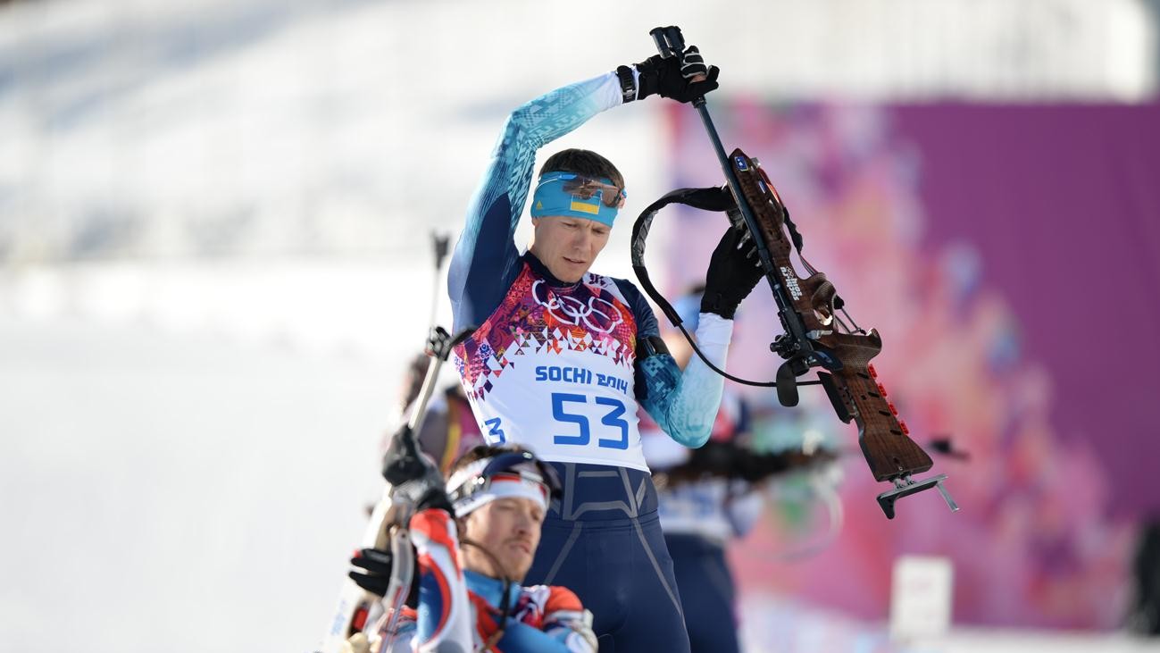 Лидер мужской биатлонной сборной Украины Андрей Дериземля вновь разочаровал