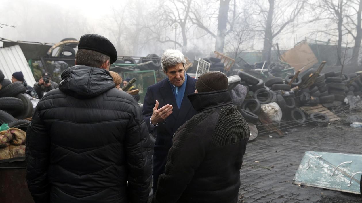Керри встретился с майдановцами