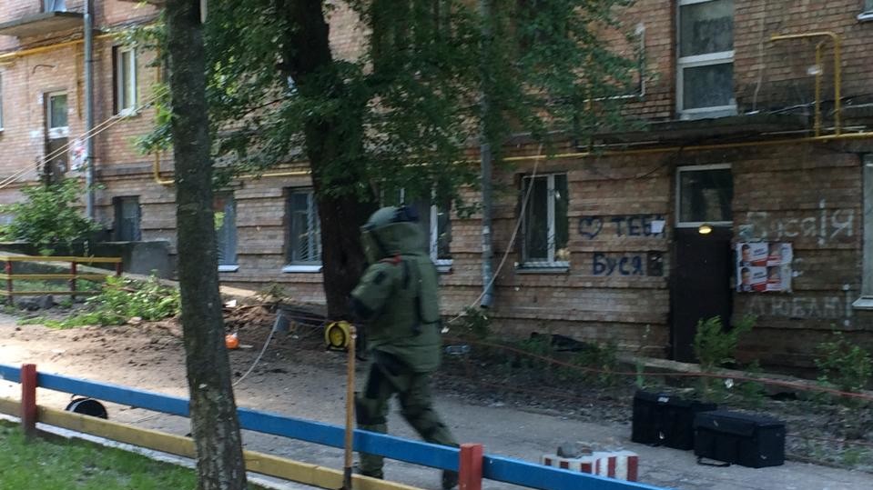 Обнаруженную взрывчатку саперам пришлось подрывать на месте - вывозить на полигон было опасно