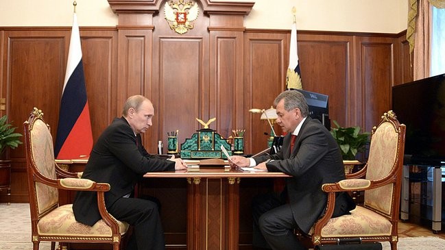 Шойгу доложил Путину о результатах очередной внезапной проверки войск