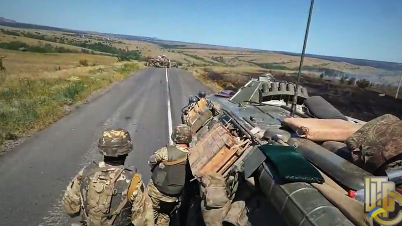 Украинские десантники прошли с боями более 100 км к стратегическому пункту - Саур-Могиле