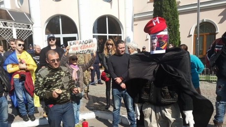 Одесситы показали, как "любят" Кивалова