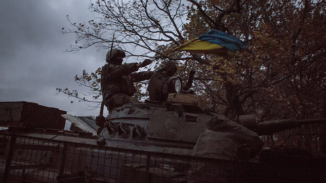 Будни украинских солдат.