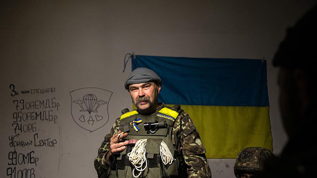 Будни украинских солдат.