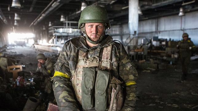 Будни украинских солдат.