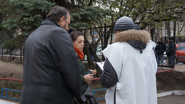 "Вибори" в Донецьку.