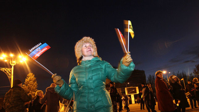 "Вибори" в Донецьку.