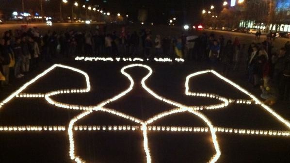 Акция "Украина - это я", Харьков