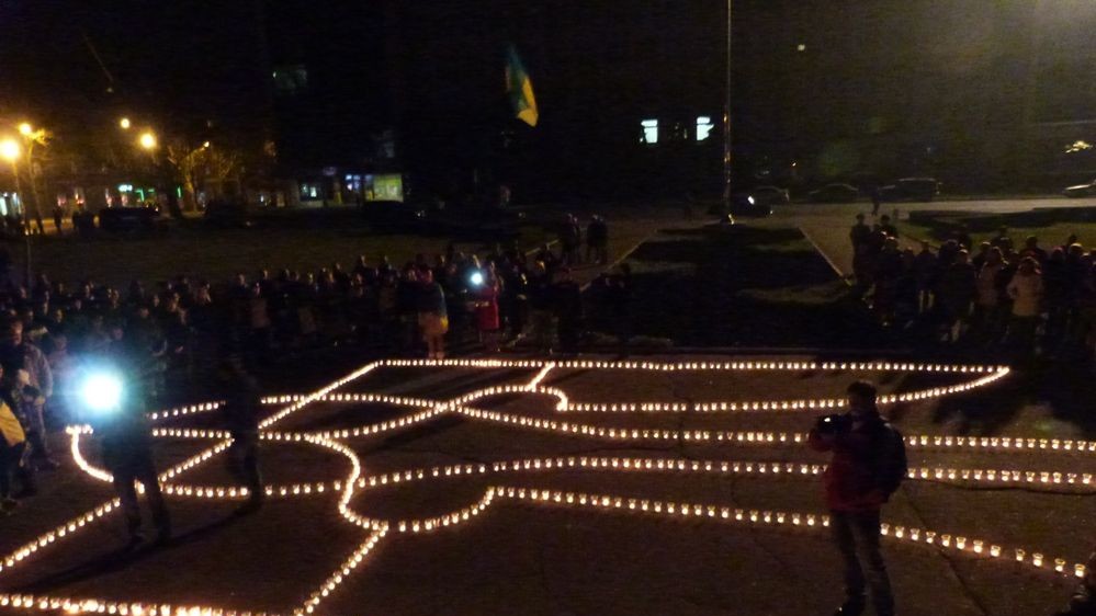 Акция "Украина - это я". Николаев