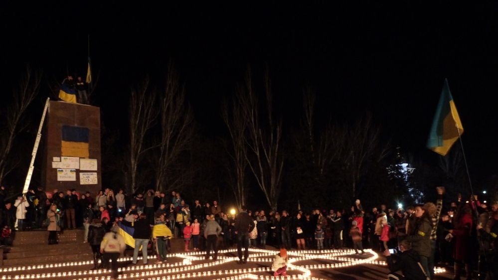 Акция "Украина - это я". Николаев