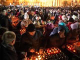 Празднование годовщины Майдана, Киев, 21 ноября
