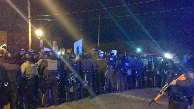 Заворушення в Фергюсоне.