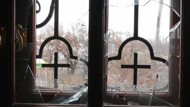 Артобстрел длился несколько часов.