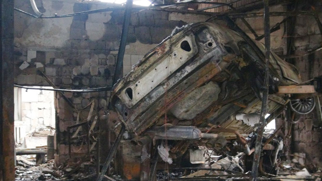 Артобстрел длился несколько часов.