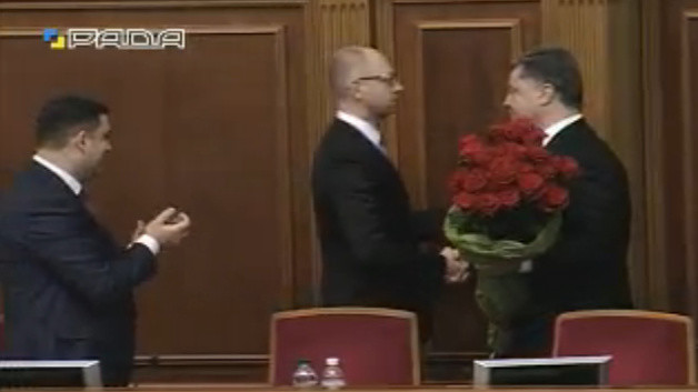 Яценюк избран премьер-министром Украины