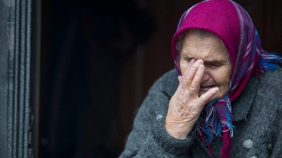 Пенсионерам в Марьинке нечего есть.