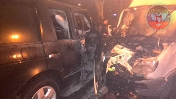 Авария с участием "ДНР", 11 января, Донецк
