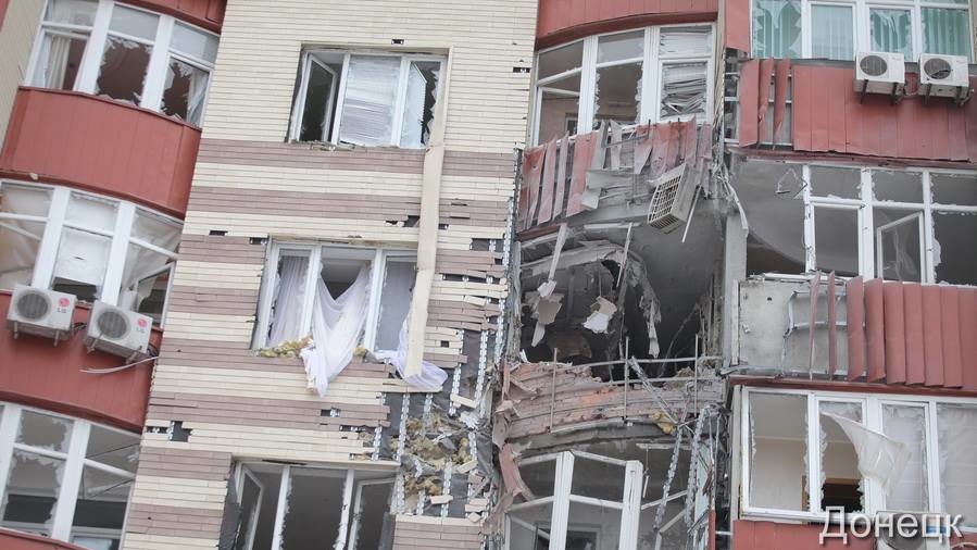 Центр Донецька зазнав артудару