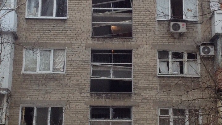 Центр Донецька зазнав артудару