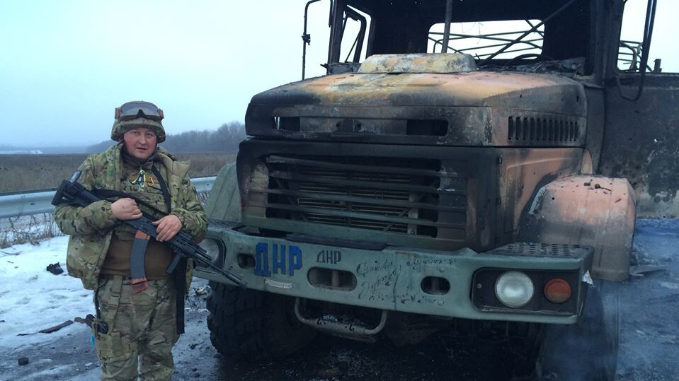 Разгром боевиков возле донецкого аэропорта