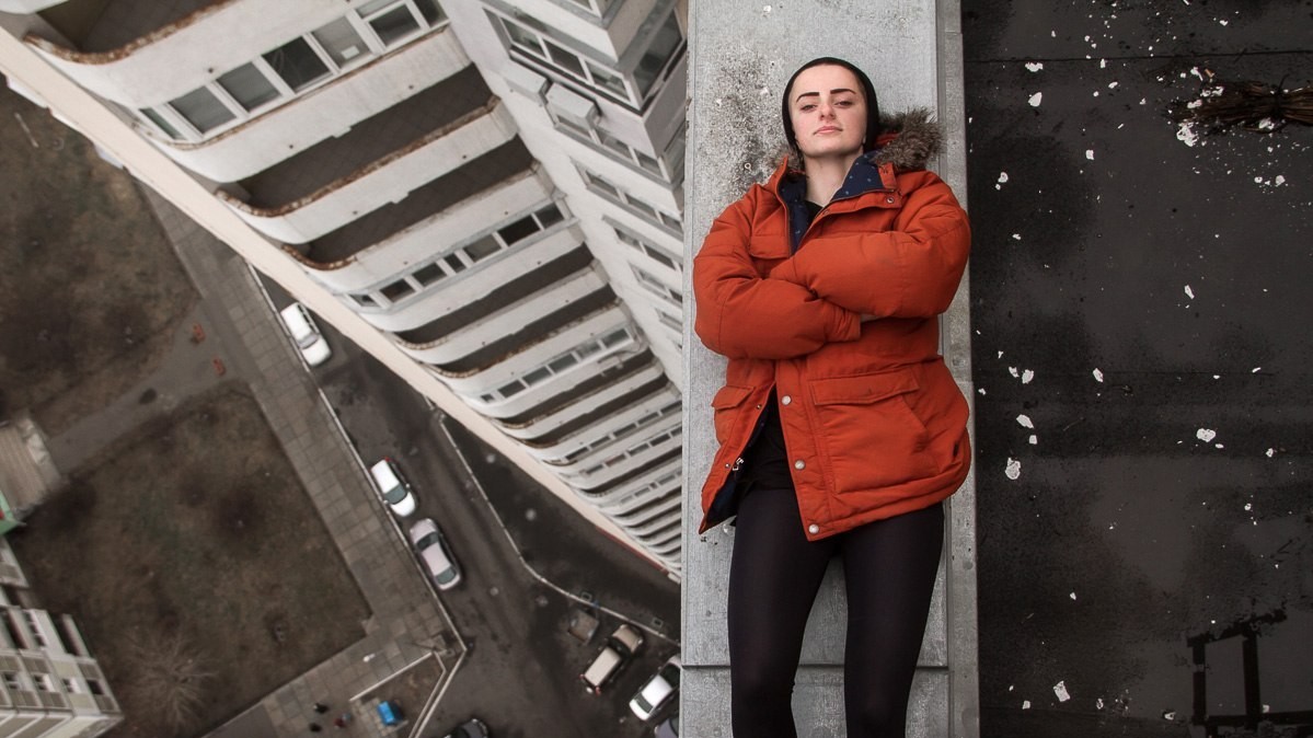 Страх высоты у Александры Киевской напрочь отсутствует.