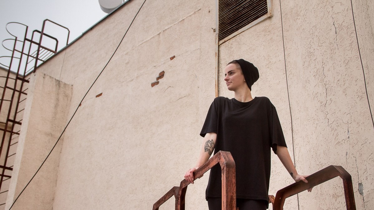 Страх высоты у Александры Киевской напрочь отсутствует.