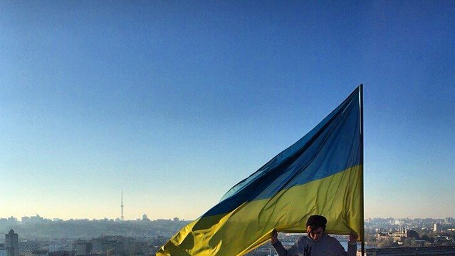 Страх высоты у Александры Киевской напрочь отсутствует.