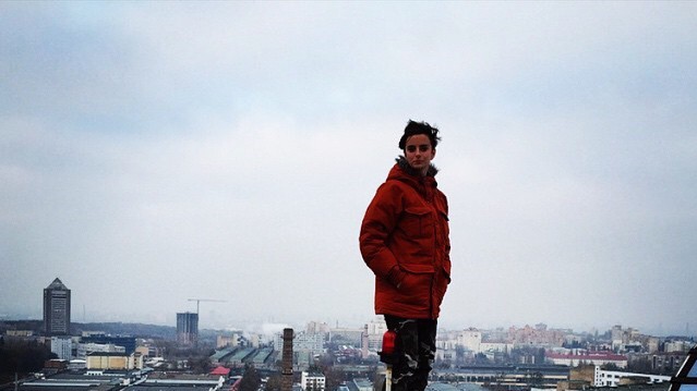 Страх высоты у Александры Киевской напрочь отсутствует.