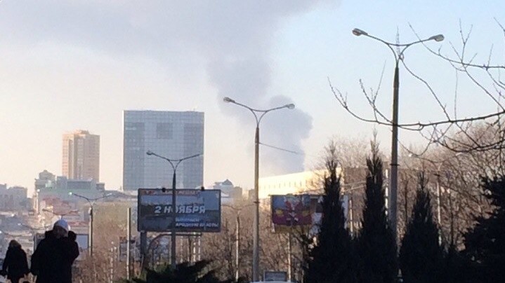 Фото: "Типичный Донецк", вид с проспекта Ильича