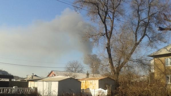 Вид с поселка Горняк