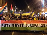 Венгры протестуют против приезда Путина