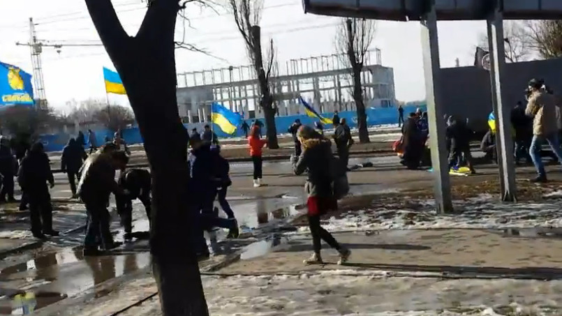 Опубликовано видео момента взрыва в Харькове