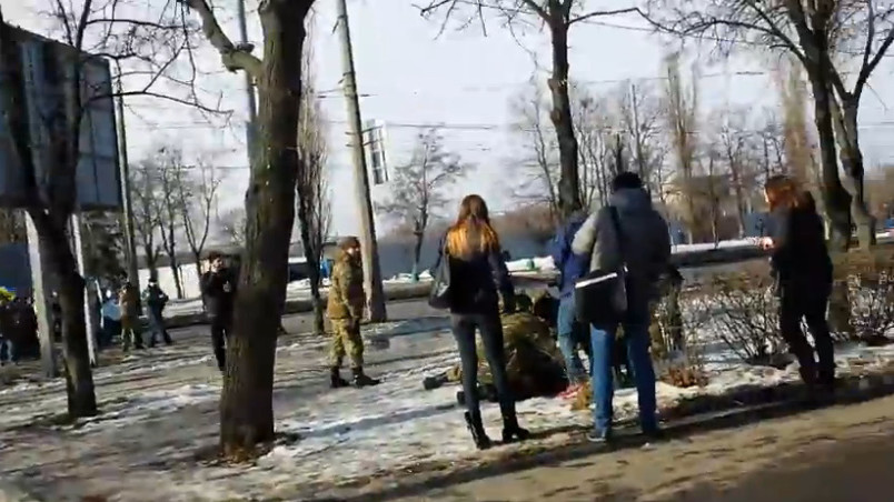 Опубліковано відео моменту вибуху в Харкові