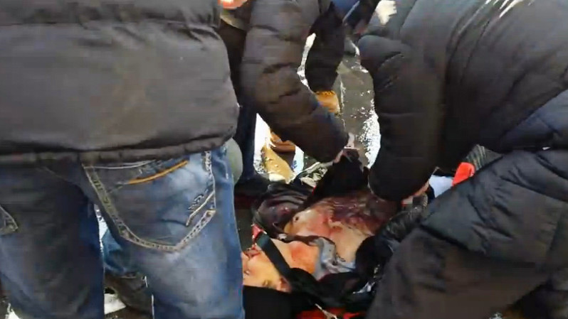 Опубліковано відео моменту вибуху в Харкові