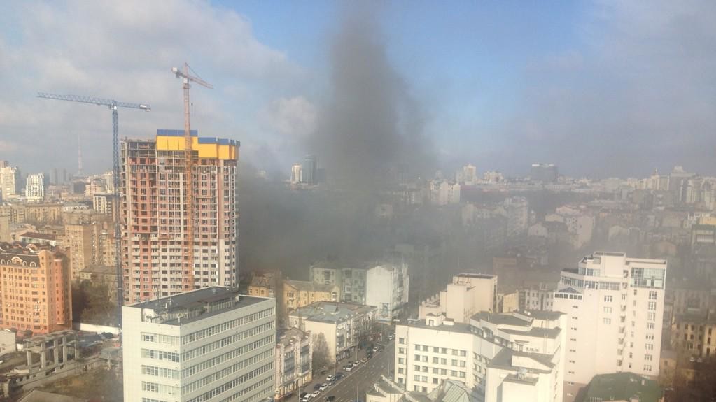Пожежа в Києві на Саксаганського, 4 березня