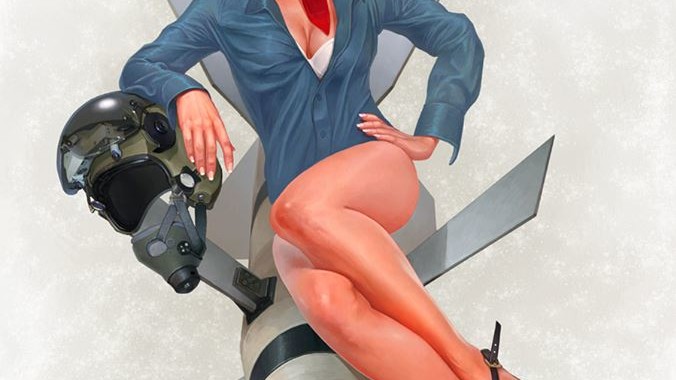 Українські красуні одягнені в стилі мілітарі