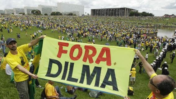 Більше мільйона бразильців вийшли на протест проти свого президента