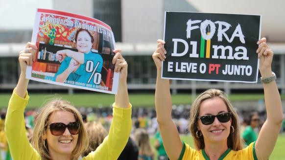 Більше мільйона бразильців вийшли на протест проти свого президента