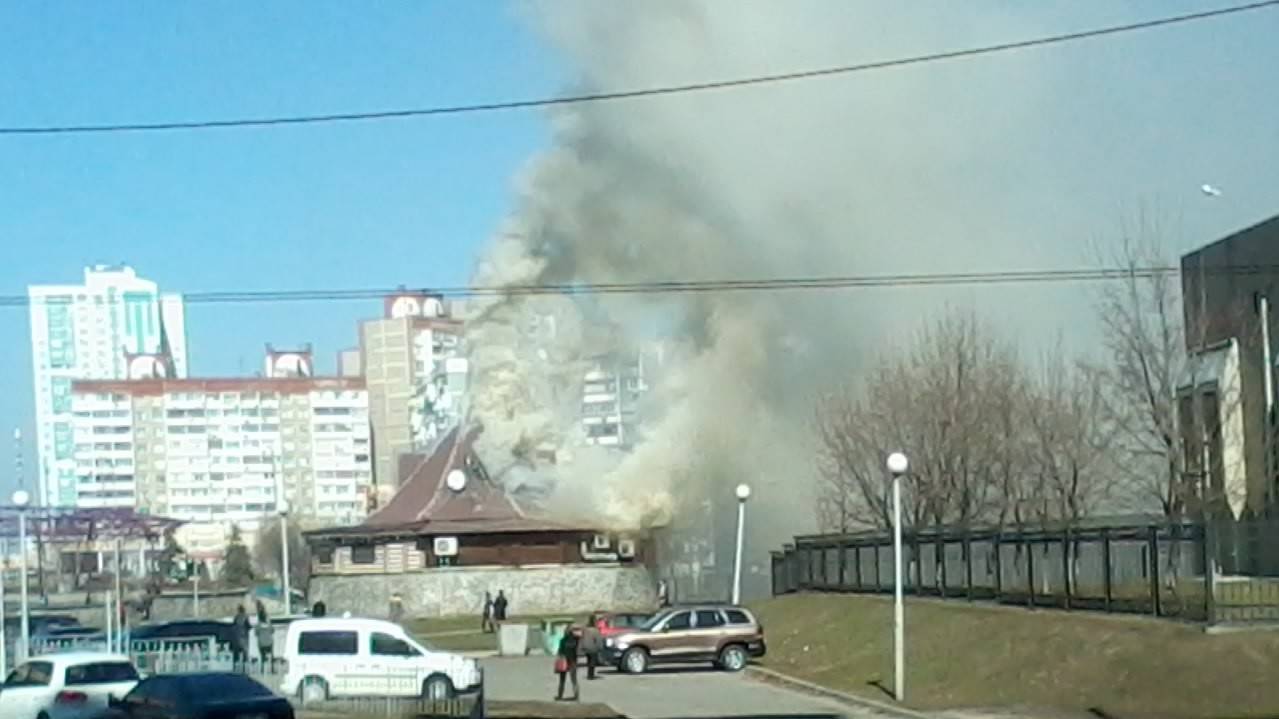 Пожежа сталася на вулиці Маяковського, 56