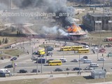 Пожар случился на улице Маяковского, 56