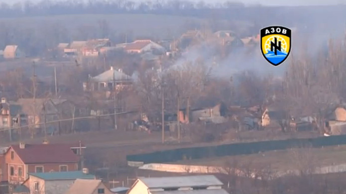 "Азовцы" уничтожили технику и самих боевиков в Широкино