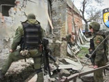 Бойовики снарядами потрапили в будинок мирних жителів в селі недалеко від Широкіно