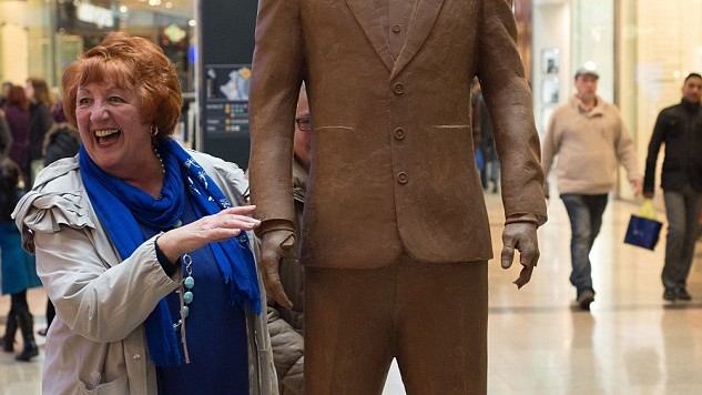 Шоколадний Бенедикт Камбербетч красується в торговому центрі